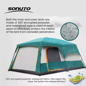 10 Person Camping Tent 1