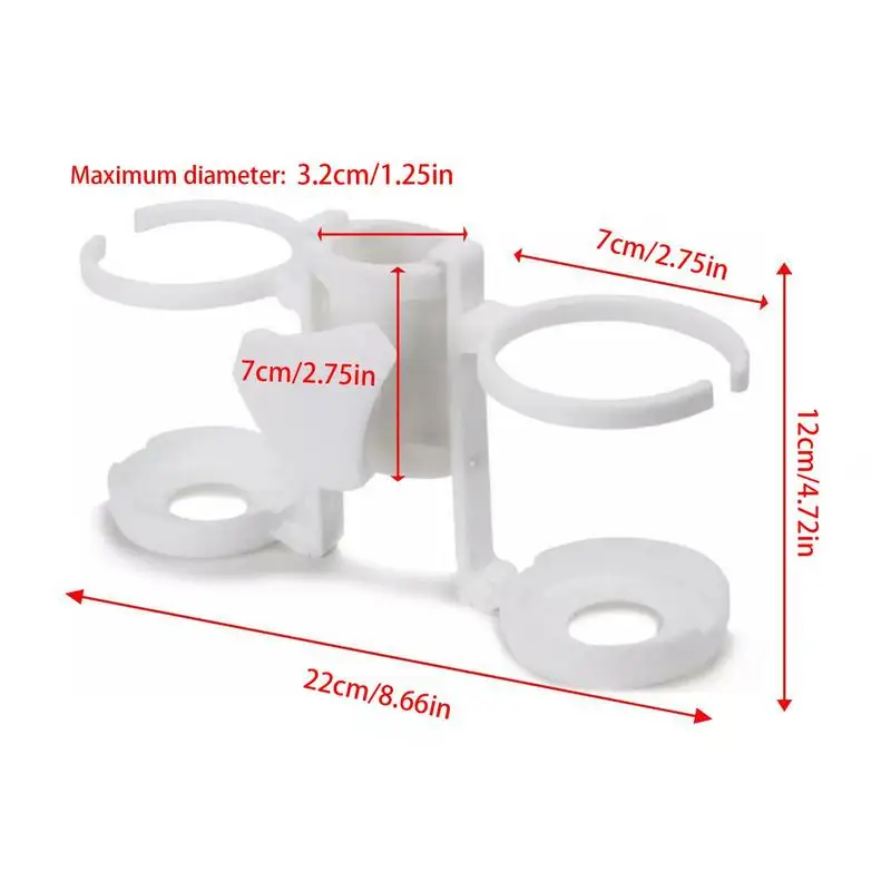 Beach Umbrella Cup Holder Outdoor Parasol Tray Cup Multi-functional Sunshade Umbrella Tube Leak-proof Water Tray Drinks Holder