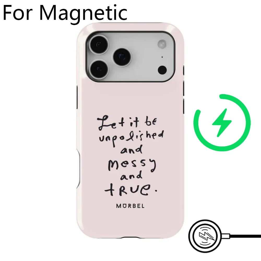 Luxury Aqua Cascade Magnetic Double-Layer Phone Case