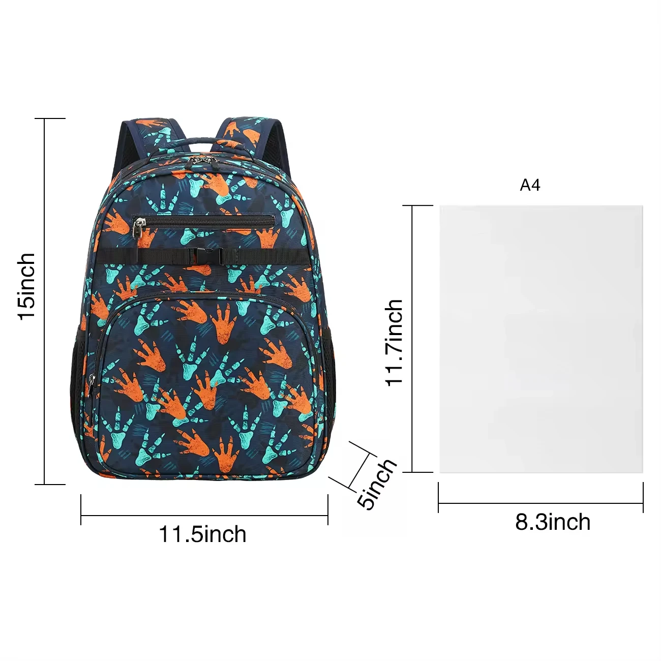15 Inches School Backpack For Kids Boys School Bags For Girls Middle School Students Bookbags Backpack Cartoon