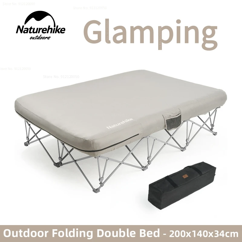 

Naturehike New Outdoor Folding Double Bed For Air Tent Camping Portable Inflatable Bed Double Wide Camp Bed For Camping Hiking