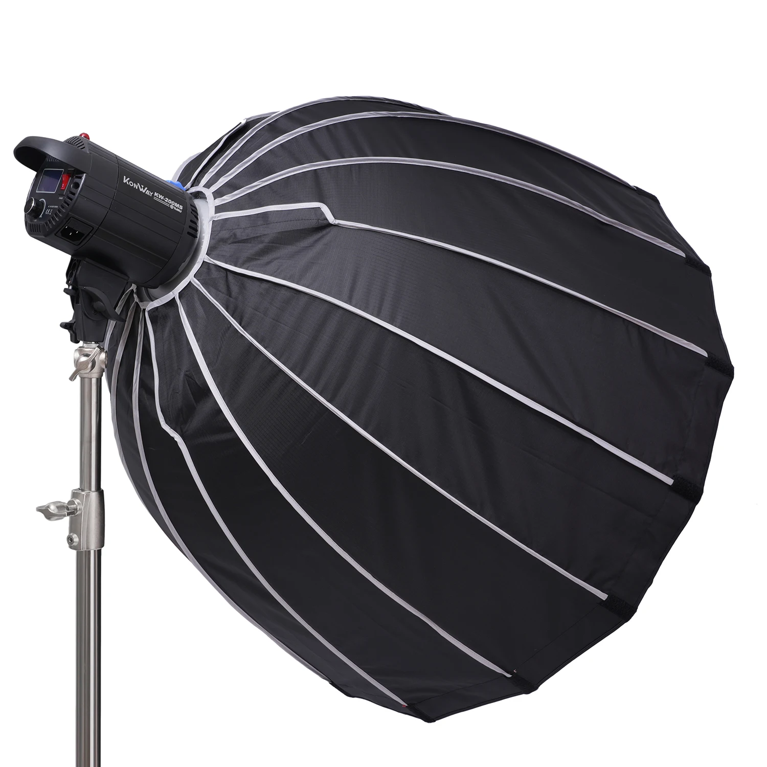 90cm 120cm Quickly Release 16-Rib Parabolic Deep Softbox +Honeycomb Grid with Bowens Mount for Photo Studio Flash Lamp