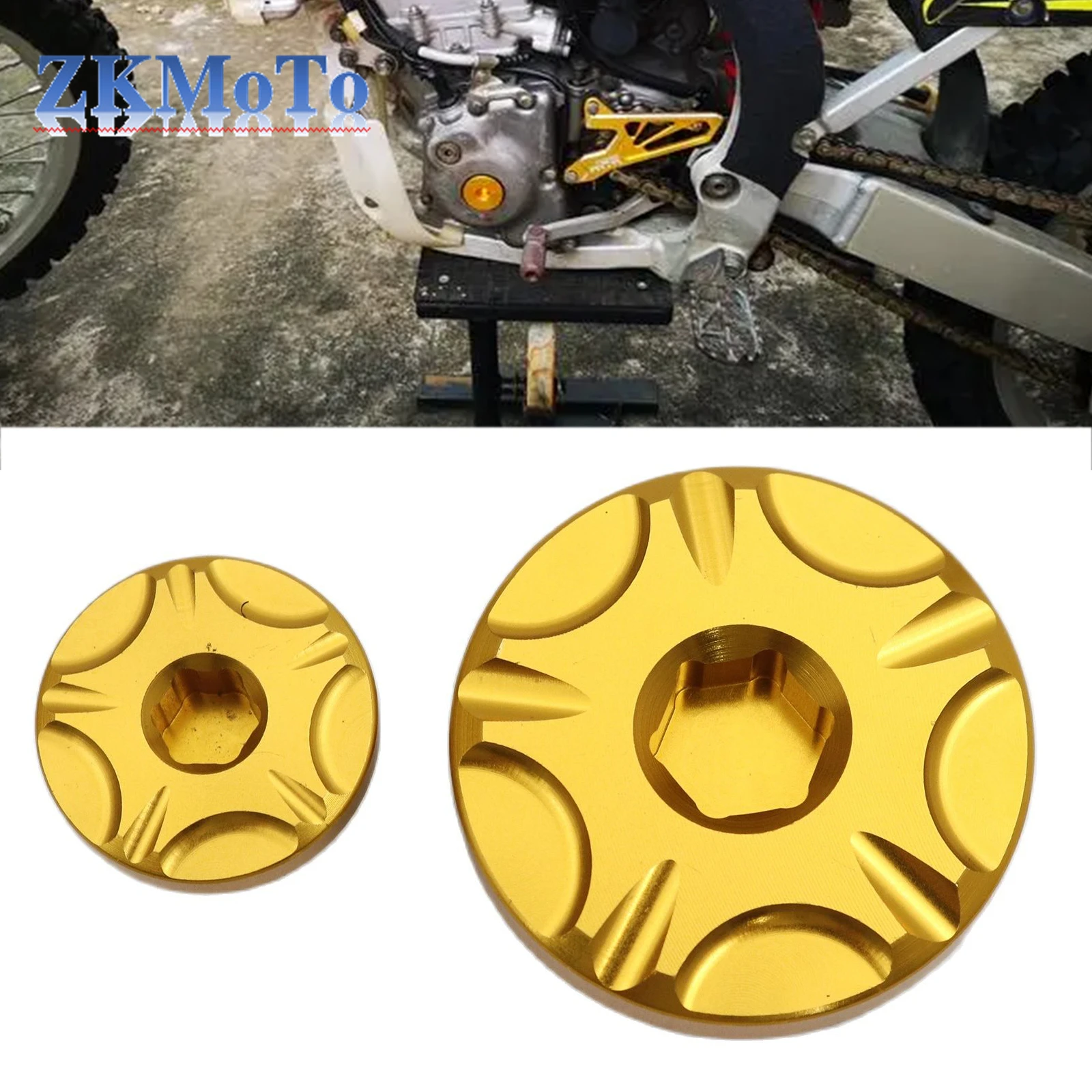 오토바이 CNC 엔진 타이밍 플러그 세트, 스즈키 RMZ RMX RMZ250 RMZ450 RMX450Z 2005-2018