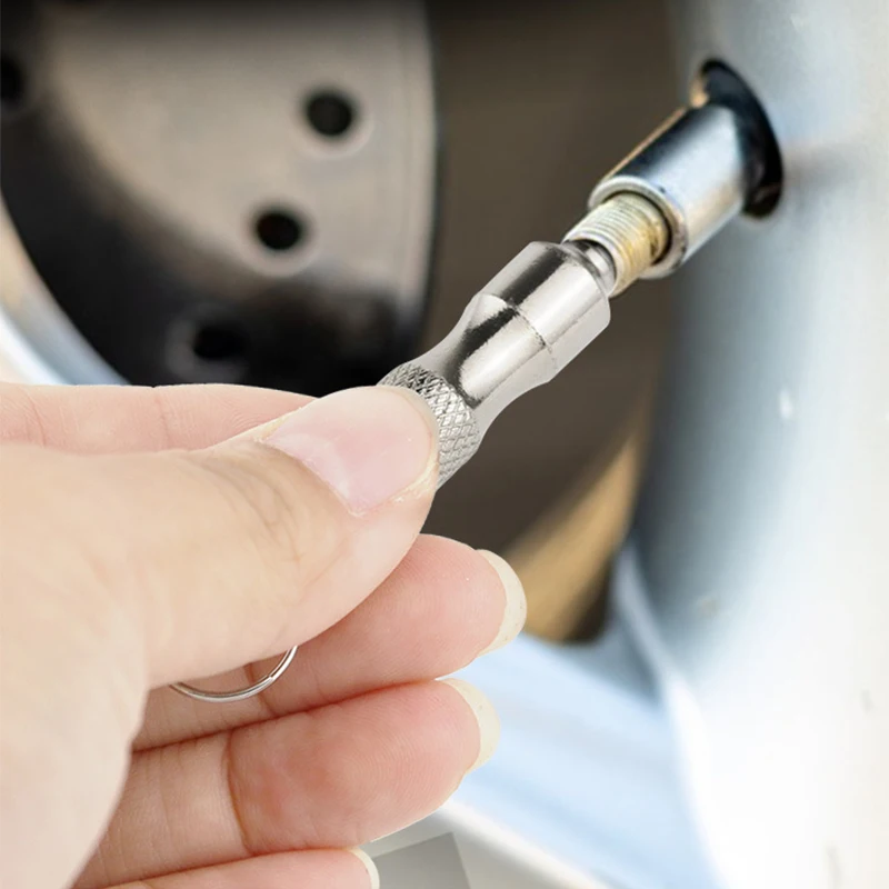 Universal Tire Repair Screwdriver Stainless Steel Antirust Tire Screws Valve Wrench Repair Tools For Car Motorcycle