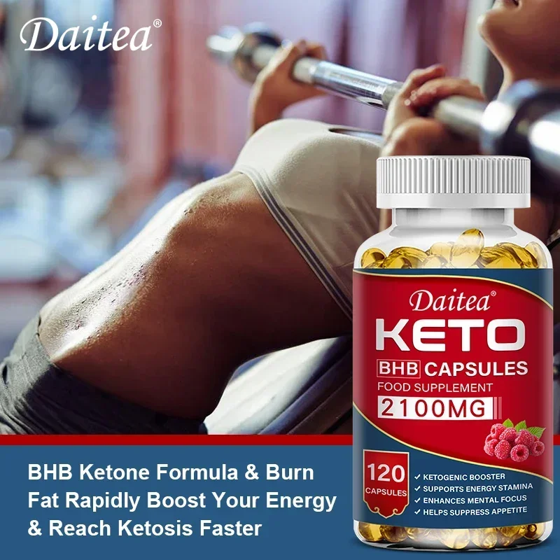 Weight Loss Capsules 2100 mg Ketogenic Enhancer Weight Management Fat Metabolis