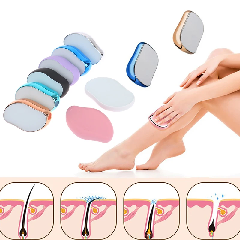 Painless Physical Hair Removal Crystal Hair Erase Safe Easy Cleaning