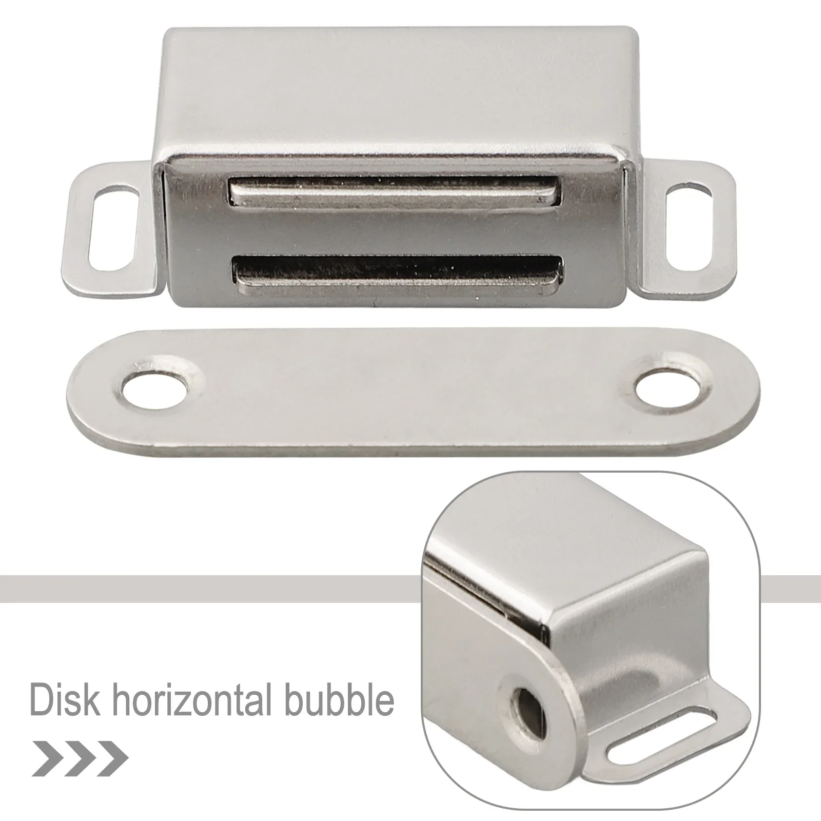 Magnetic Door Catch Strong Heavy Duty Cupboard Magnets Kitchen Cabinet Catches Magnet Latches Stainless Steel For Door Cupboard