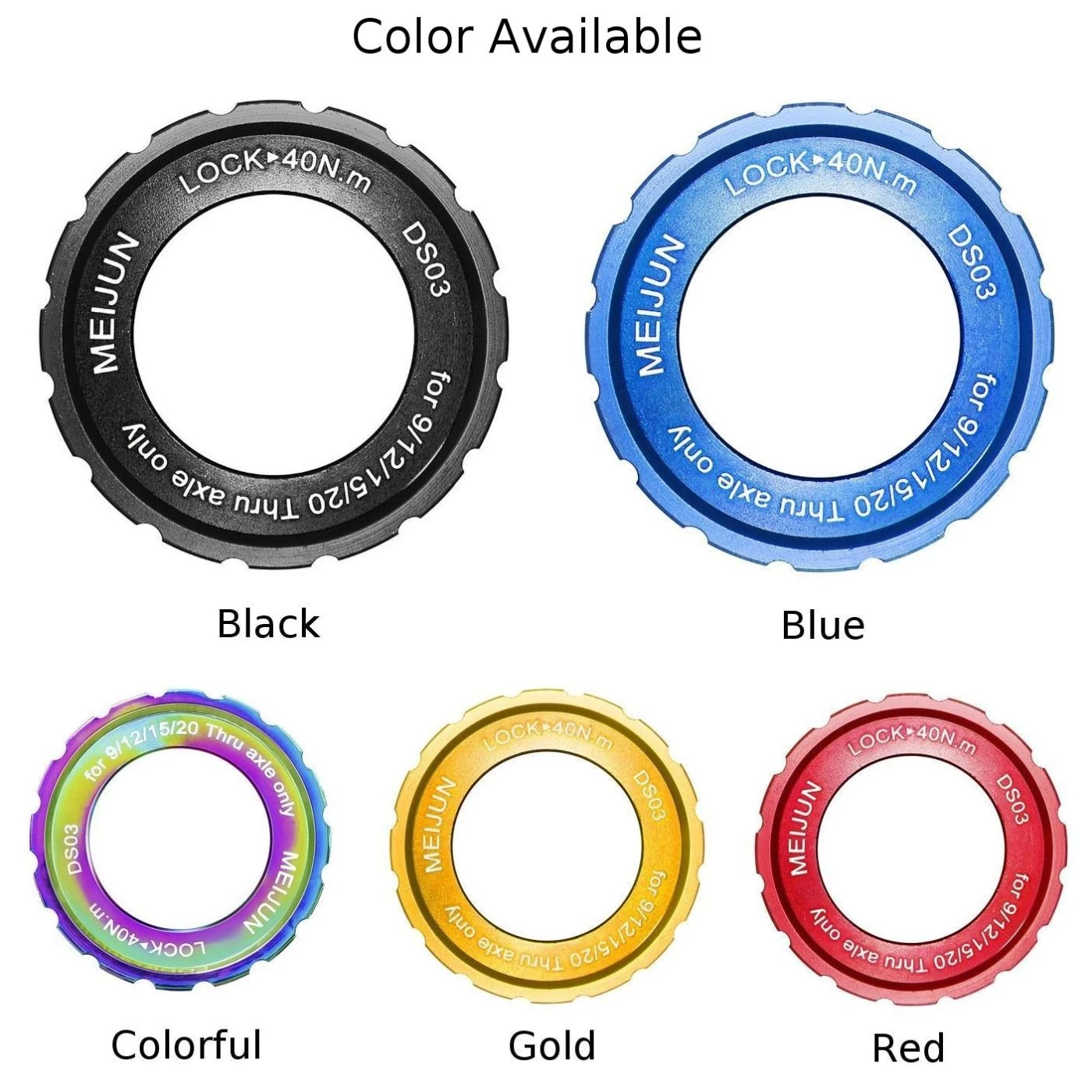 Achsnabe 센터 록 중앙 잠금 잠금 잠금 링 커버 디스크 도구, 무료 포스트 부품, 내구성 있는 크리스마스 선물, 교체 9mm, 12mm, 15mm, 20mm, 2021ER