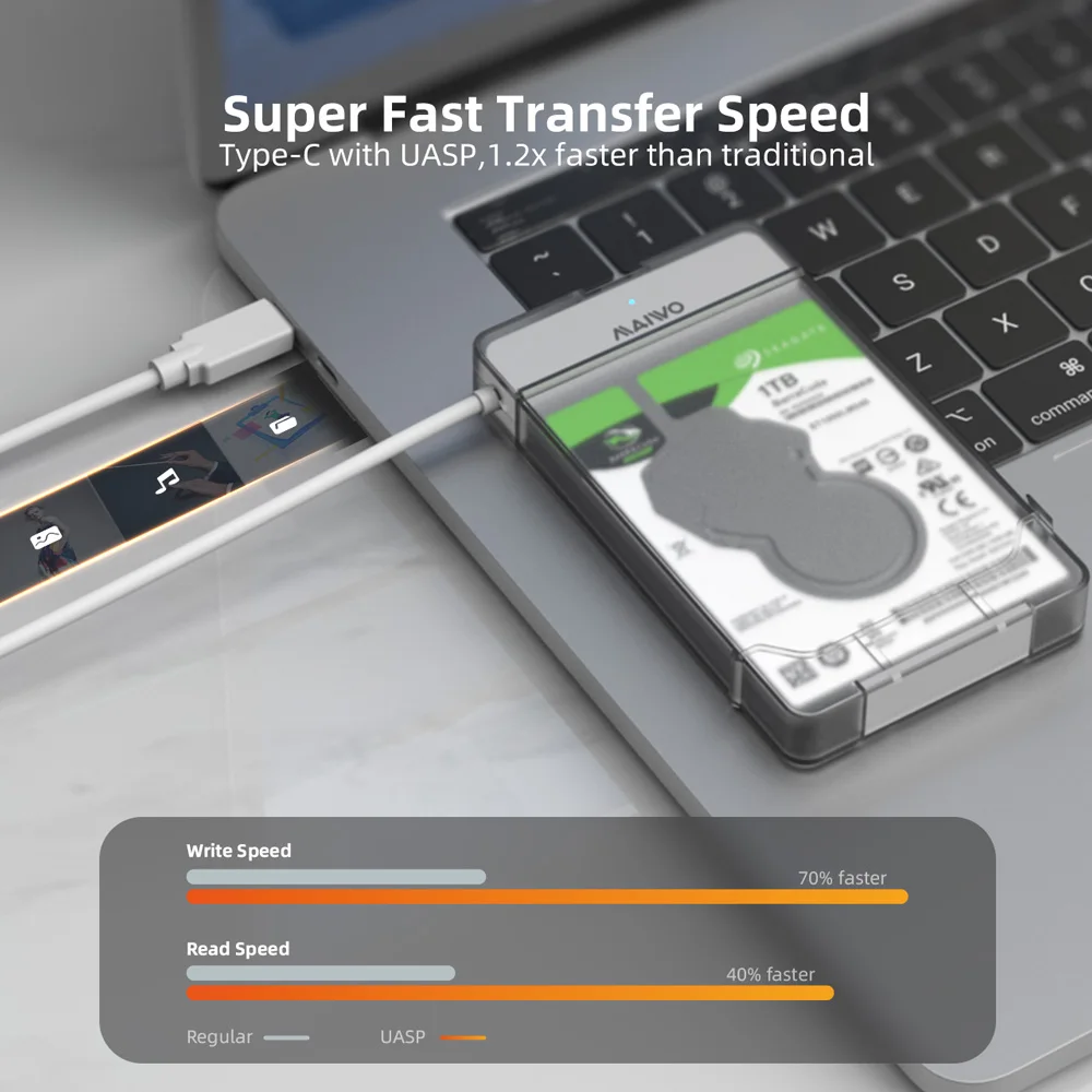 2.5-inch USB3.0 HDD Case Laptop Hard Drive External Box SSD Solid State Mechanical SATA Serial Port Hard Drive Box for PC solid state drive external hard drive external hard drive case ssd enclosure hard drive enclosure hard disk case external hard drive box hdd case enclosure