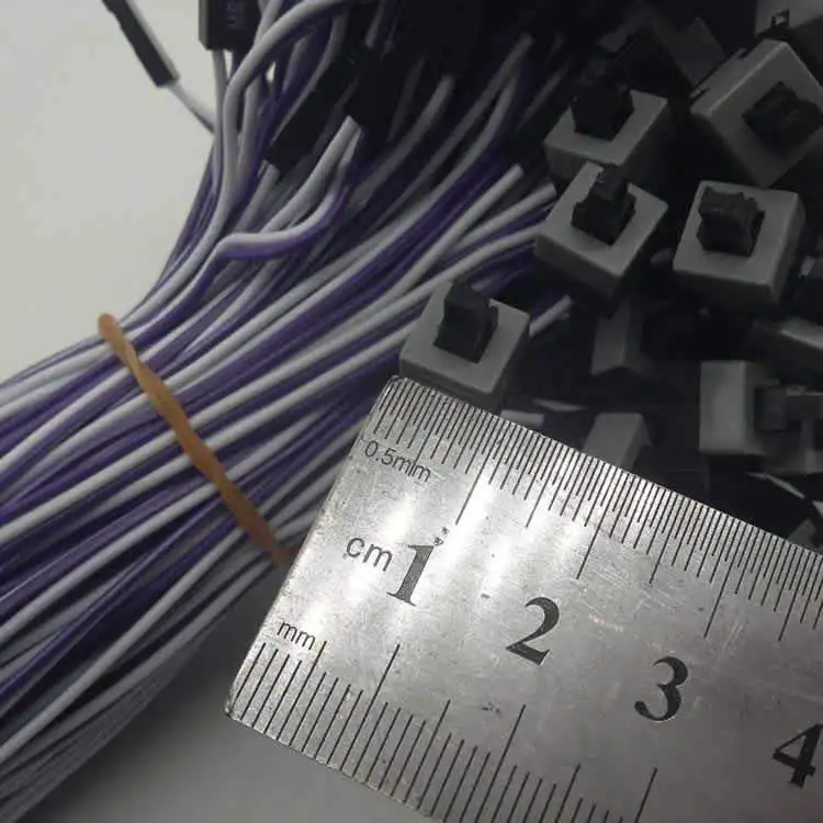 5PCS 55cm �缳�� ���� ���� ���̺� ����ũž ��ǻ�� PC ���̽� ���� ��ư SW ����ġ ���� �ڵ� ���̺� ����� ����ġ ���̺�