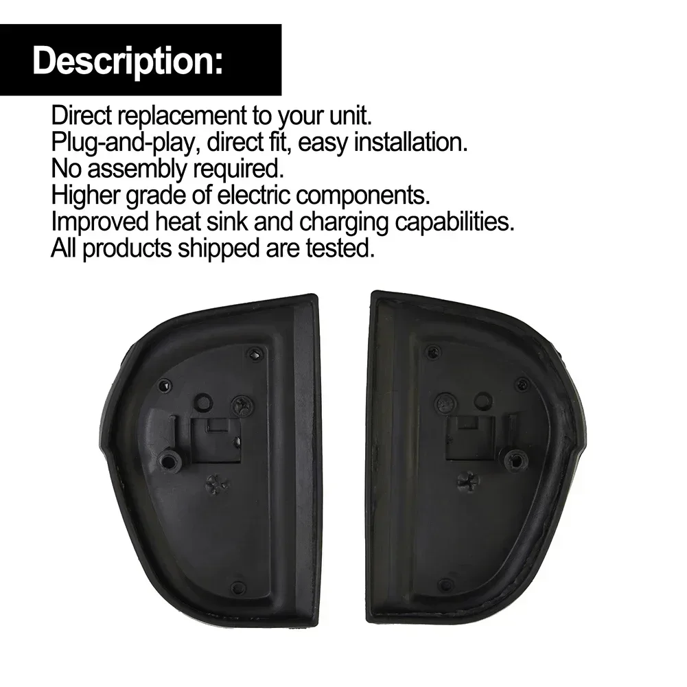 Rear View Mirror Gasket Rubber Seal Pads Fit For Mercedes-benz W210 W140 W202 1993-2000 2108106316, A2108106316, 202810