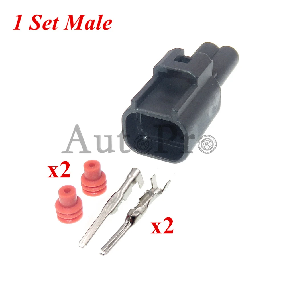 1 Set 2 Hole 184000-1 AC Assembly Car Coolant Temperature Sensor