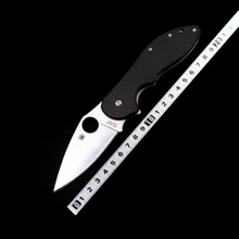 Cuchillo plegable C172 Domino Quick Drive, mango G10, para acampar al aire libre, caza, cuchillo EDC