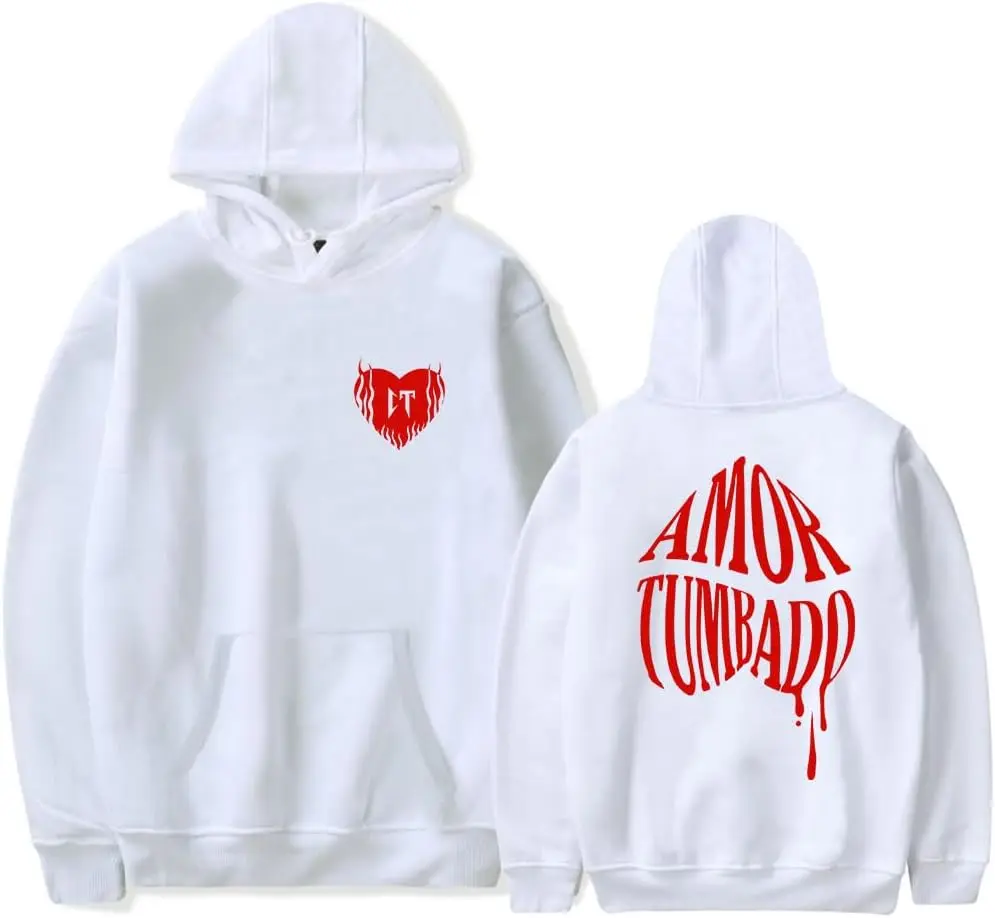 

Natanael Cano Corridos Tumbados Hoodies Corazon Tumbado Album Merch Women Men Fashion Casual Sweatshirts