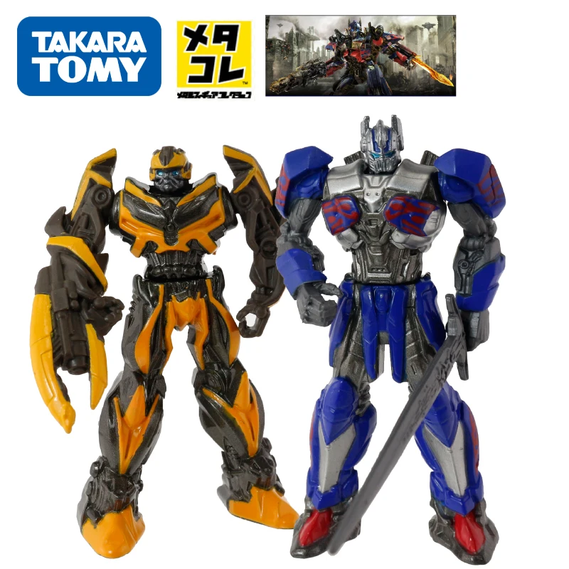 Originale Takara Tomy Tomica Anime Figure Lega Bambola Trasformatori Optimus Prime Bumblebee Megatron Trasformatori Giocattoli Per Bambini