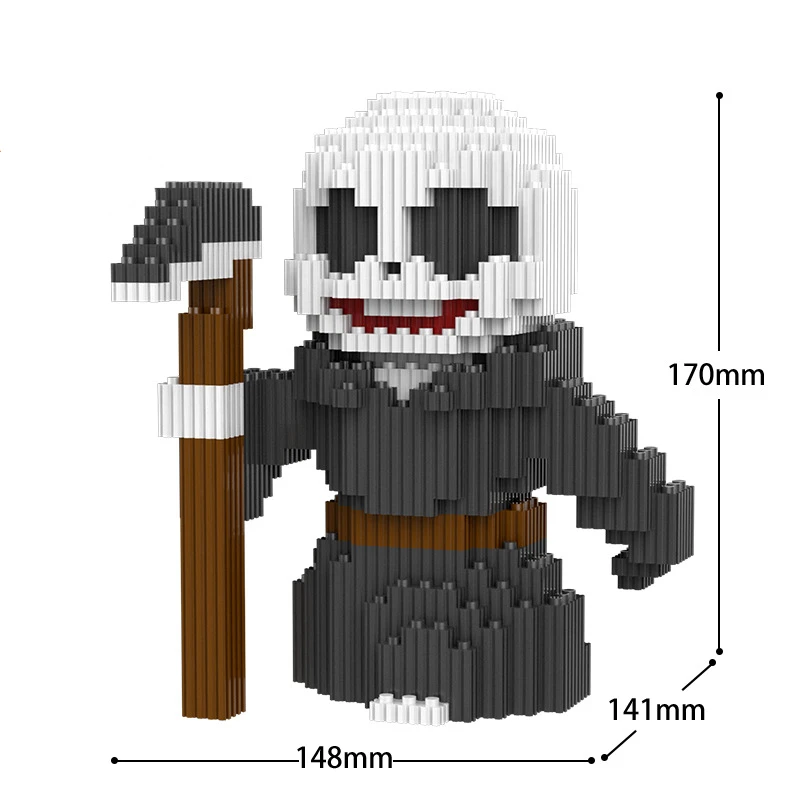 Undertale Figure Ink!sans Building Blocks Figure Styles Assemble