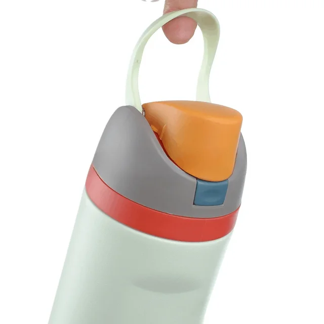 24/32oz Straw Double-Layer Insulated Cup 304 Stainless Steel Sports Water Bottle Travel Vacuum Flask for Outdoor Camping Sports 4