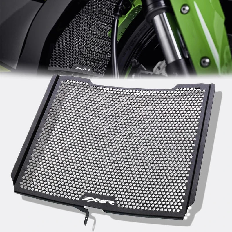 Zx6r Radiator Guard Motorcycle Accessories Radiator Guard Grille Cover Protector Fit For ZX ...