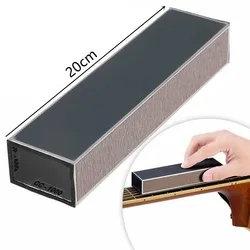 Guitar Neck Sanding Fret Leveler Leveling Aluminum Beam Sandpaper Luthier Tools Crowning File Self Adhesive Sandpapercm