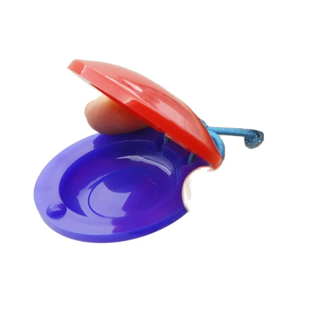 2Pcs/Set Castanets Finger Little Drums Orff Instrument Children's Enlightenment Music Toys Percussion Toddler Early Education