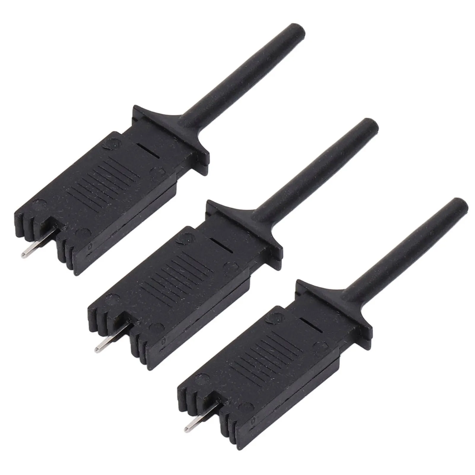 Mini Jumper Probe Test Clips Good Higher Conductivity Stainless Steel Metal Sheet for Logic Analyzer for Multimeter