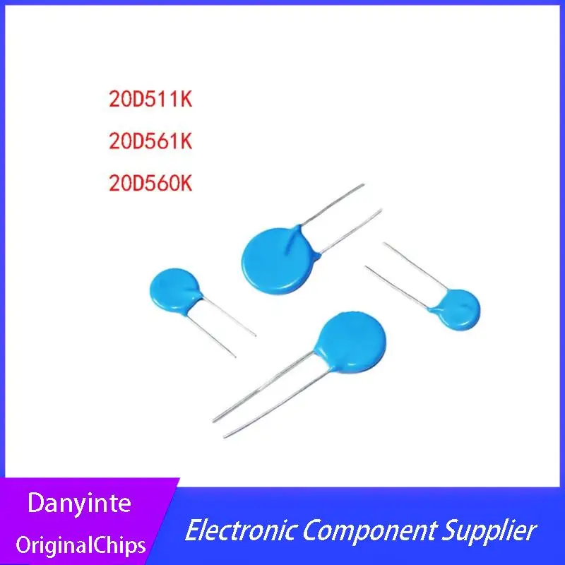 

NEW 20D511K 511KD20 510V 20D561K 561KD20 20K561 560V 20D560K 56V 20MM20PCS/LOT