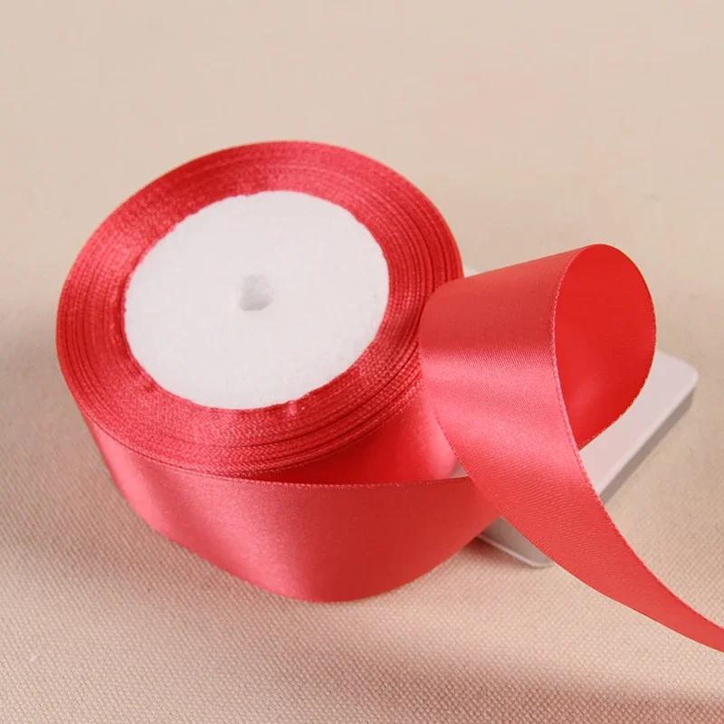 Elegant 40mm Polyester Satin Ribbon - 22 Meters for Gift Wrapping & Home Decor