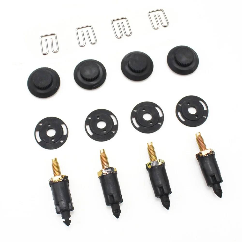 16PCS HDI Engine Cover Clip Bolt Bonnet Hood Kit for Peugeot 206 207 307 Partner Citroen Berlingo C4 Coupe C5 Xsara