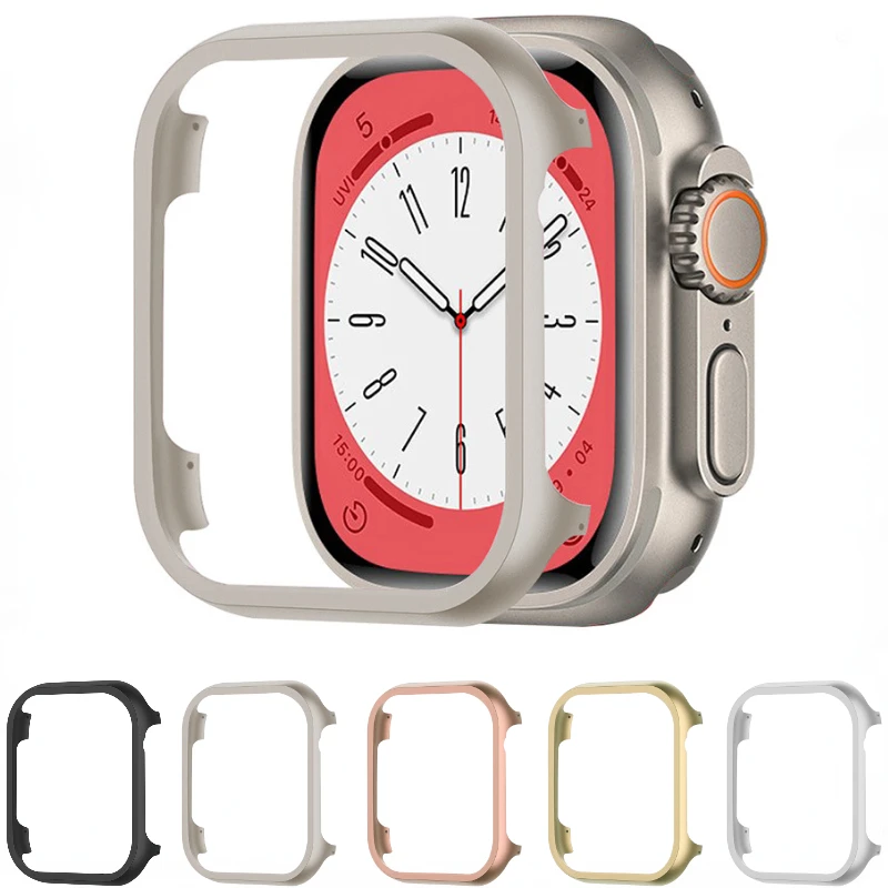 Premium Aluminum Alloy Protective Case for Smartwatch - Sleek & Durable Shell