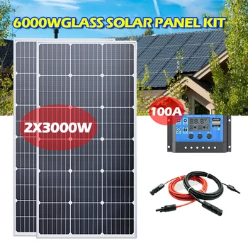 High-Efficiency Solar Panel 6000W for Large Commercial Solar Projects, High Conversion Rate