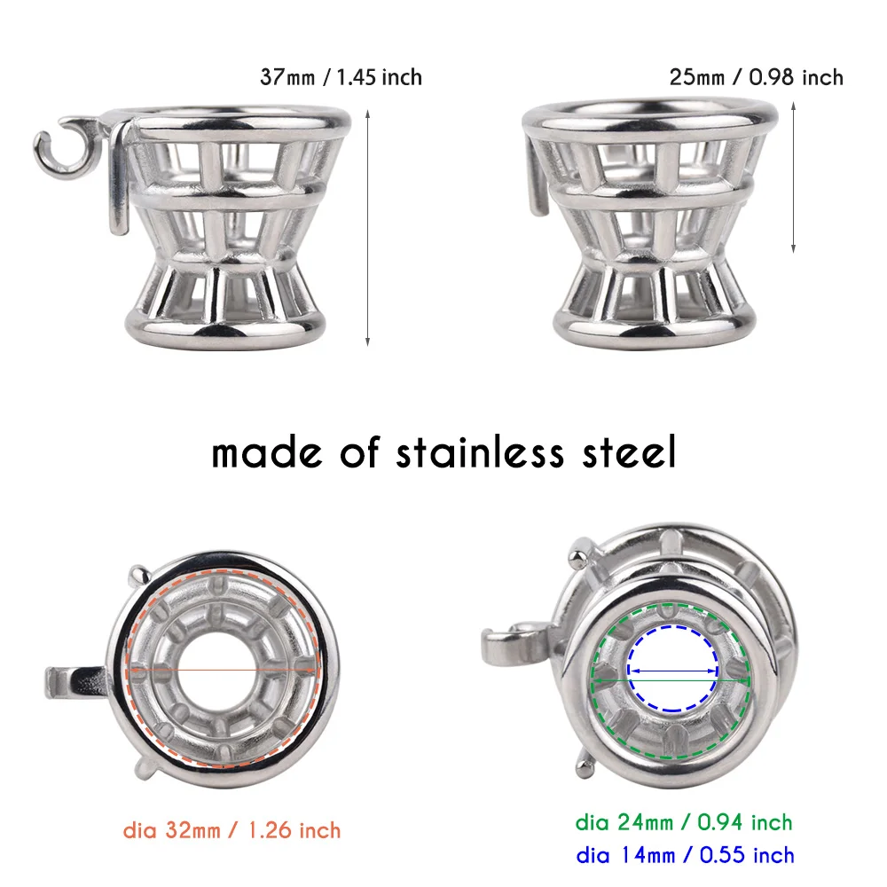 Penis Chastity Cage FRRK Hollow Streamline Male Chastity Cage for Men Stainless Steel Chastity Belt Cock Lock Penis Rings Adults Toy Femboy Sex Shop