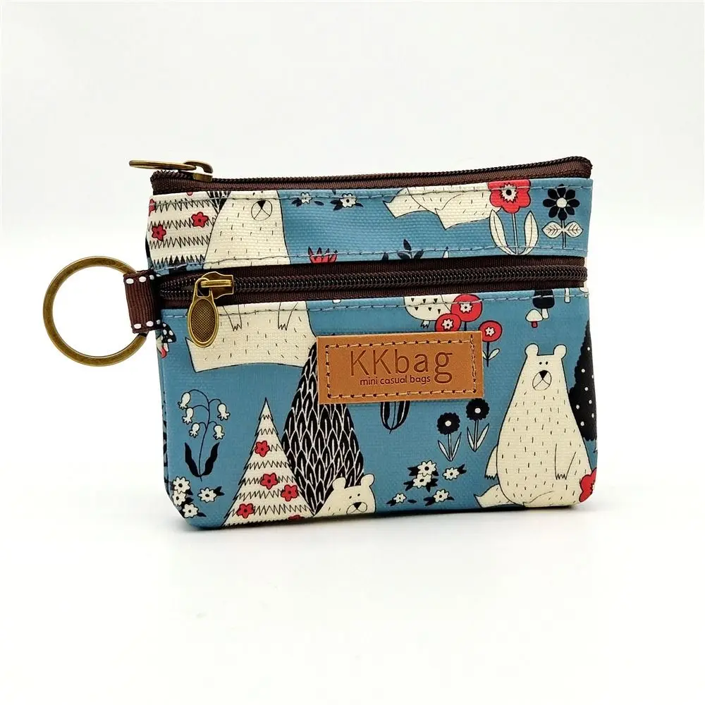 Adorable Cartoon Animal Coin Purse – Lightweight Wallet & Key Card Holder