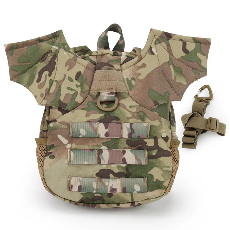 Tactical Devil Kid's Backpack Naughty Small Bags Hiking Outdoor Travel CS Game Bag Nylon Boys Girls Children Vacation Bag