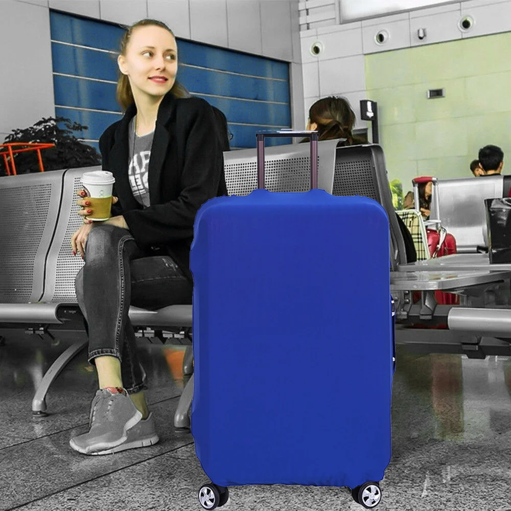 Luggage Cover Elasticity Dust-proof Travel Accessory Covers Apply To 18-32 Inch Suitcase Daisy Print Trolley Protective Case2023 5