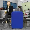 Luggage Cover Elasticity Dust-proof Travel Accessory Covers Apply To 18-32 Inch Suitcase Daisy Print Trolley Protective Case2023 5