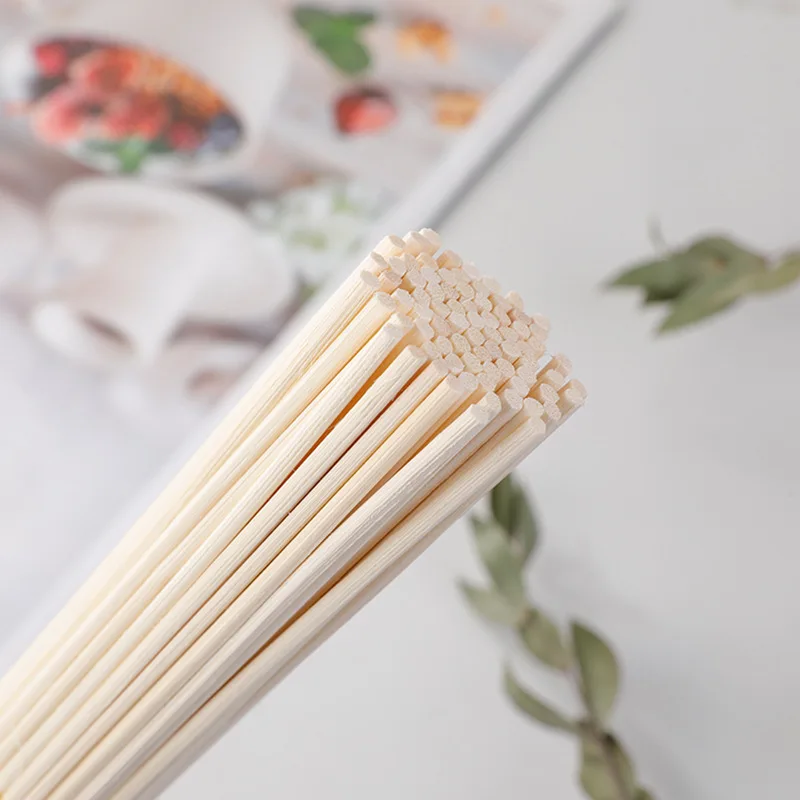 Description Picture 2 of item100PCS 3/4/5MMx15/22/25/30/40CM Reed Diffuser Replacement Sticks Home Decor Extra Thick Rattan Reed Oil Diffuser Refill Sticks