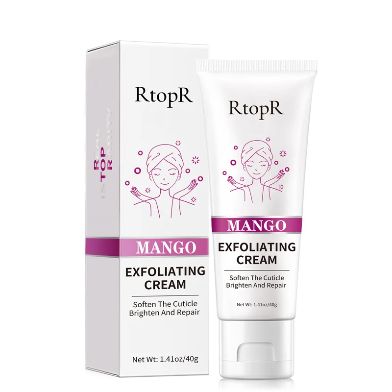 RtopR Face Exfoliating Cream Whitening Moisturizer Cleaner Acne