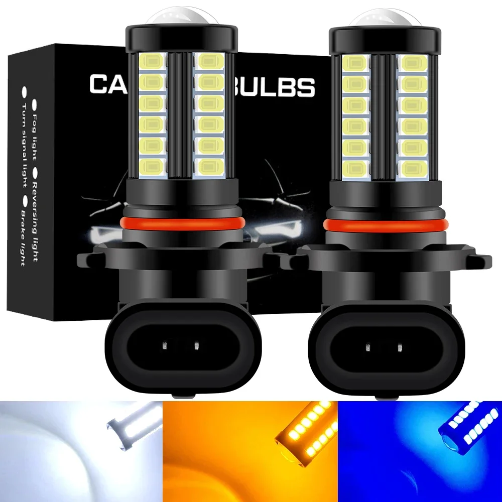 2X H11 LED Fog Light Bulbs H8 H9 H16 JP EU 9005 HB3 9006 HB4