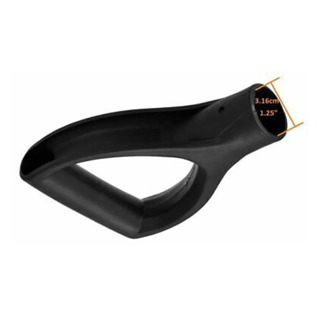 

Fork Tool Shovel Handle Black D-Type Garden Grip Parts Plastic Replacement Shovel Top D Accessories High Quality