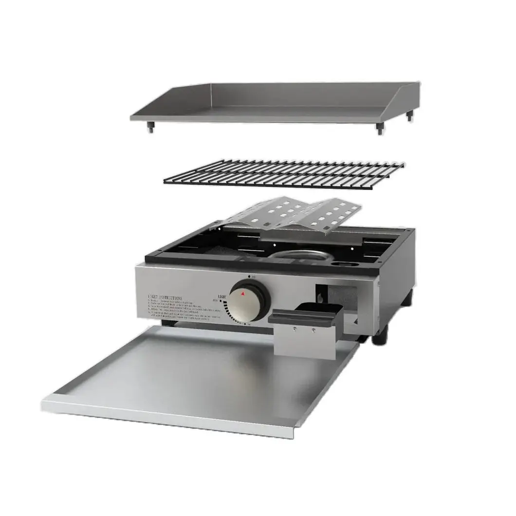 Hot Selling Burners Barbeque Grill Portable Cast Iron Flat Top Gas Grill