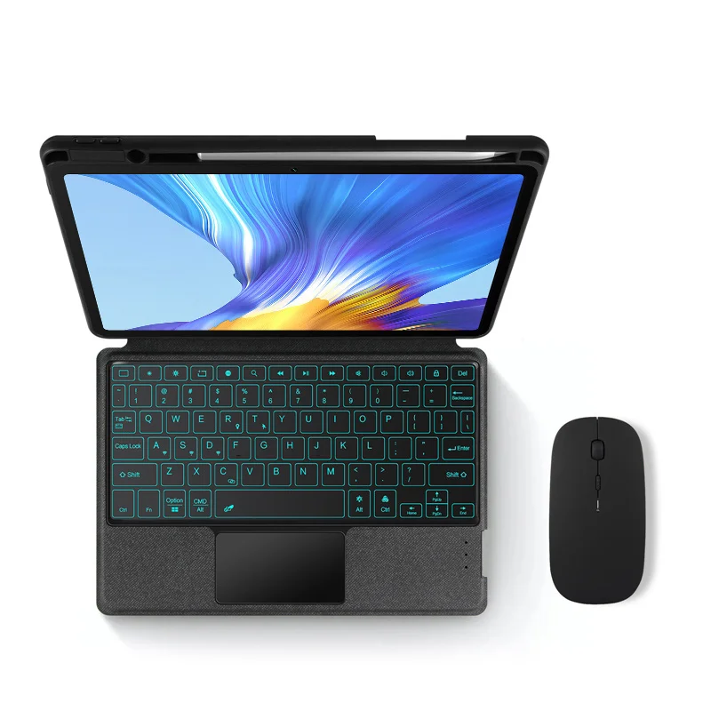 Teclado Magnético para Honor Pad 10.4 Tablet Teclado Touchpad v6 Krj-w09 Capa para Honor Pad v7 Case