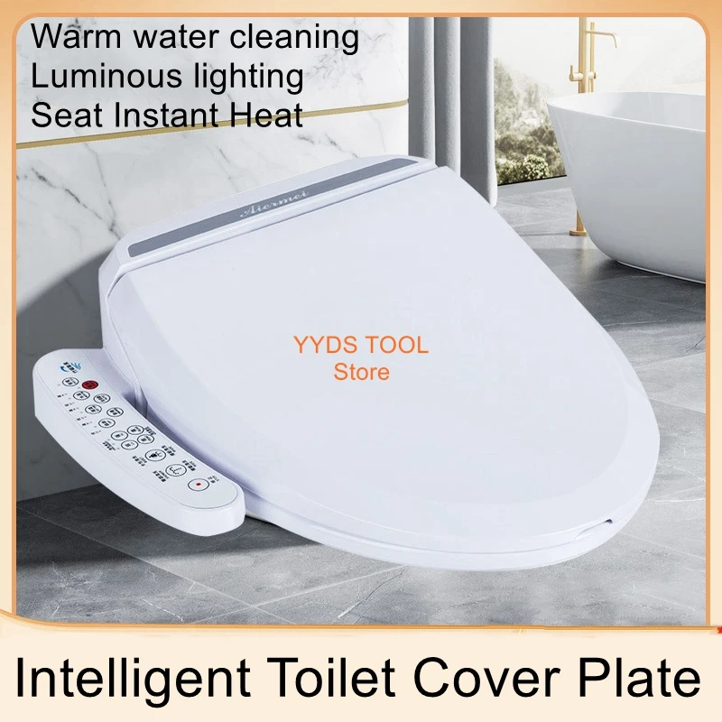 

Intelligent toilet cover plate automatic heating warm water cleaning body cleanser intelligent toilet seat ring thermostat