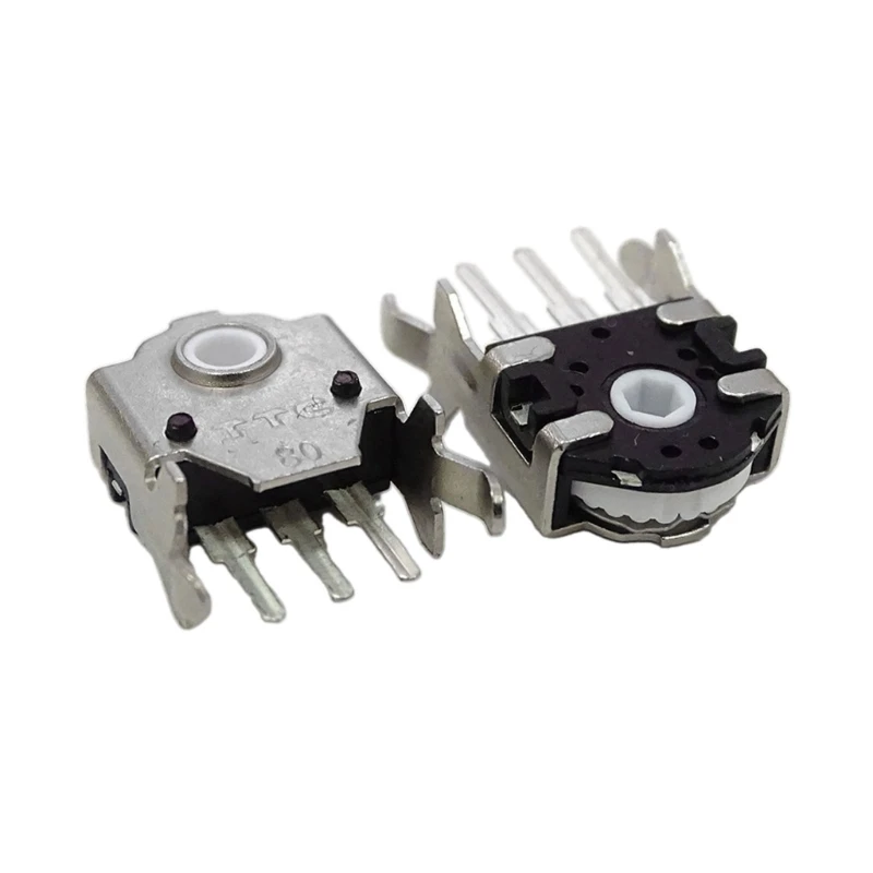 TTC 8mm Multicolor Mouse Wheel Encoders - Silver, Green, Gold