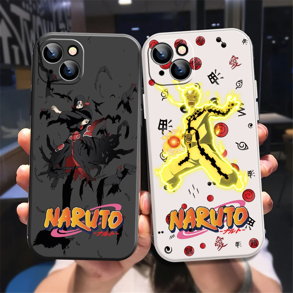 iphone 13 pro cover Luxury Naruto Akatsuki Uchiha Itachi Phone Case For iPhone 7 X Xr Xs 7 7P SE 2020 6 6s 8 Plus 11 12 13 Max Pro Mini 23xs Cover apple 13 pro case