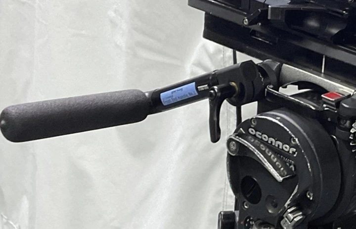 Like OConnor 2575D 2560 2065 120EX front end pan bar handle Length 10cm For 2575D 2560 2065 120EX Tripod Fluid Head