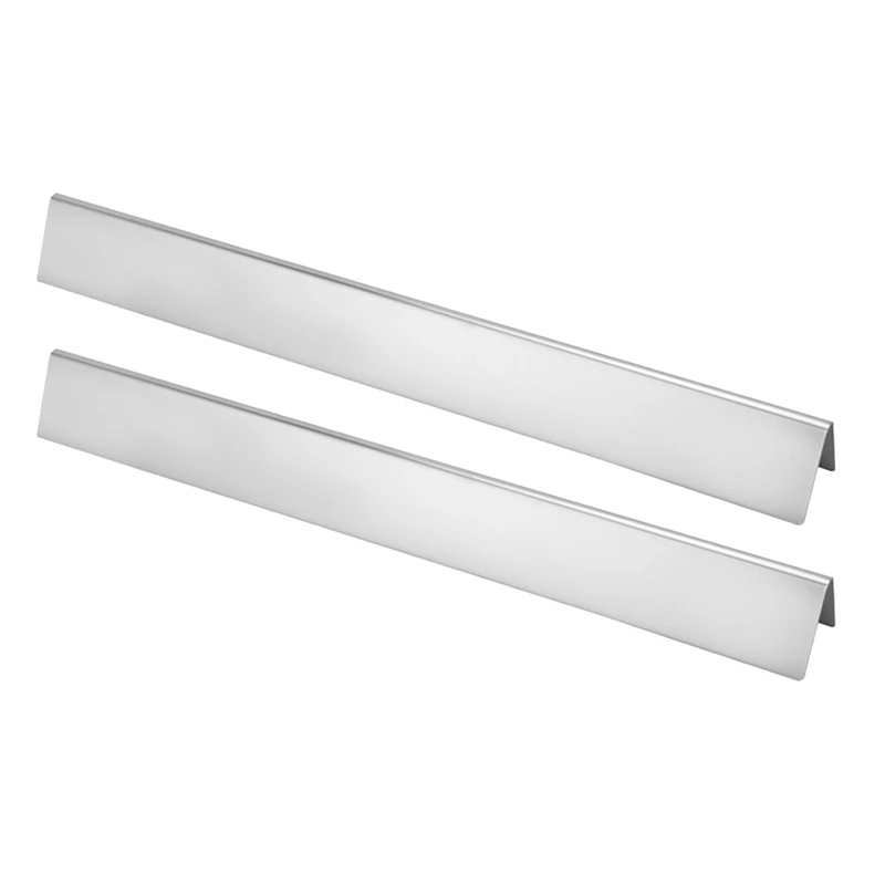 

2Pcs 22.5 Inch Heat Plate Stainless Steel Heat Diffuser Gas Grill Spare Part Barbecue Grill Replacement