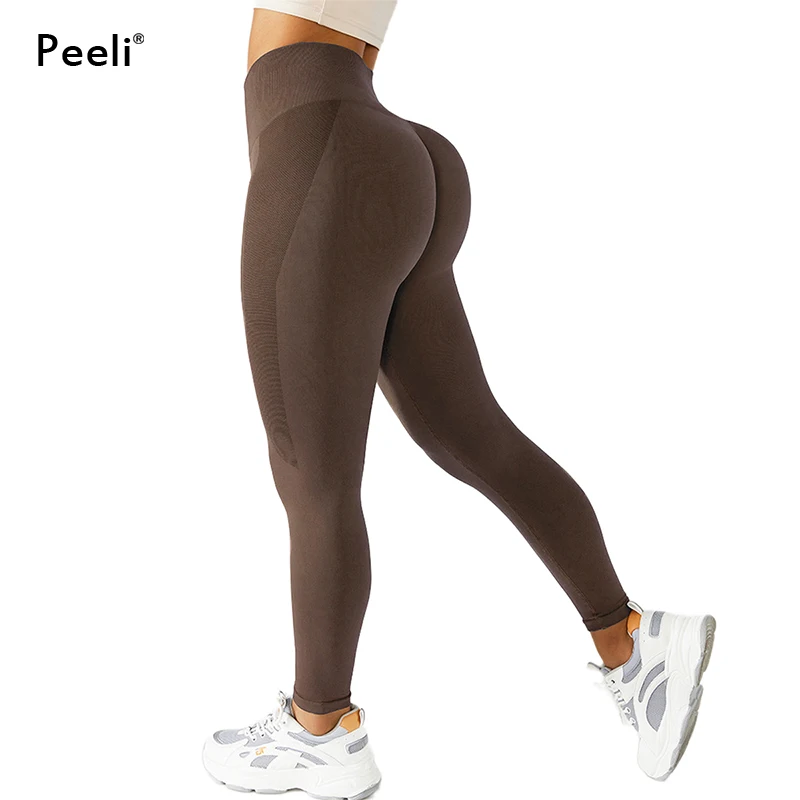 Seamless Leggings Women Scrunch Butt Gym Leggings High Waist Yoga Pants