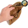 Outdoor Portable Recycling Bag 600D Nylon Molle Pouch Climbing Hanging EDC Gear Waist Sports Hunting Training Tactical Bag 4