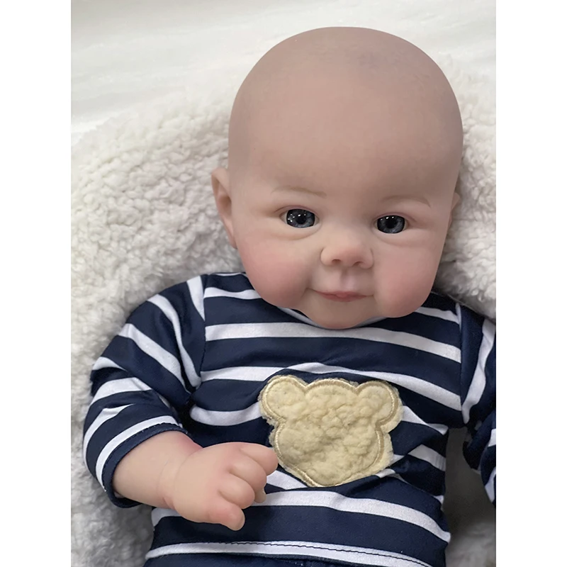 Npk 49Cm Baby Girl Julies Reborn Doll Soft Cuddly Body Realistico 3D Skin Paint Con Genesis Paint Venature Visibili Art Doll