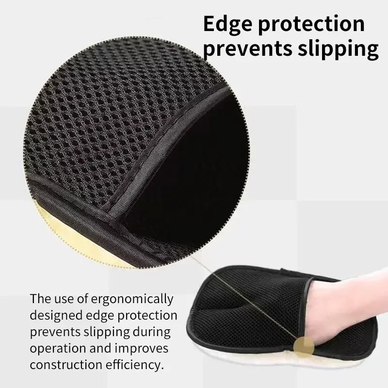 Thickened Plush Car Wiping Gloves Waxing Imitation Car Washing Wool Gloves Polishing Car Cleaning Products cleaning cloth